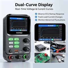 KUAIQU SPPS-K605 60V 5A DC Bench Power Supply with Curve Display for Automotive Electronics Testing