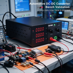 DC Bench Power Supply for DC-DC Converter Testing and Evaluation, NICE-POWER R-SPS1505, 0-150V 0-5A 750W