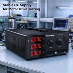 DC Motor Drive Development Using R-SPS3060 0-60A 0-30V 1800W Regulated DC Power Source