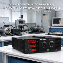DC Motor Drive Testing DC Power Supply NICE-POWER R-SPS3050 30V 50A 1500W with Adjustable Output