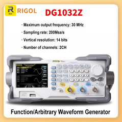 Generador de formas de onda arbitrarias/funciones RIGOL DG1022Z DG1032Z DG1062Z 25 MHz, 30 MHz, 60 MHz Generador de señales con función de barrido y modo ráfaga