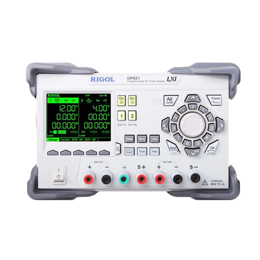 RIGOL DP821 DP821A DC Regulated Power Supply programmable linear 2CH 140W 8V/10A ‖ 60V/1A rich interfaces