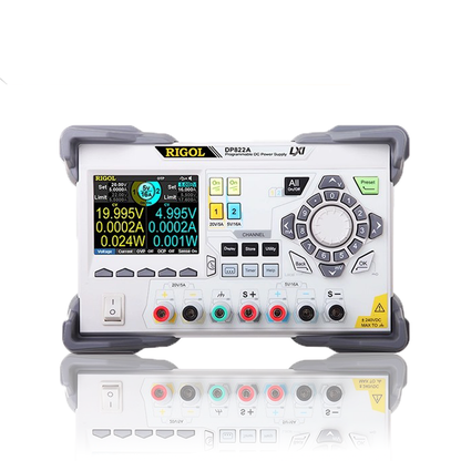 RIGOL DP822 DP822A 2CH DC Power Supply Programmable 20V/5A ‖ 5V/16A 10mV/10mA 1mV/1mA Linear Power Supply