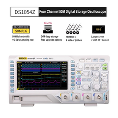 RIGOL Digital Storage Oscilloscope 4 Analog Channel DS1054Z DS1074Z-Plus DS1074Z-S-Plus 7-inch TFT screen 50MHz 70MHz Bandwidth