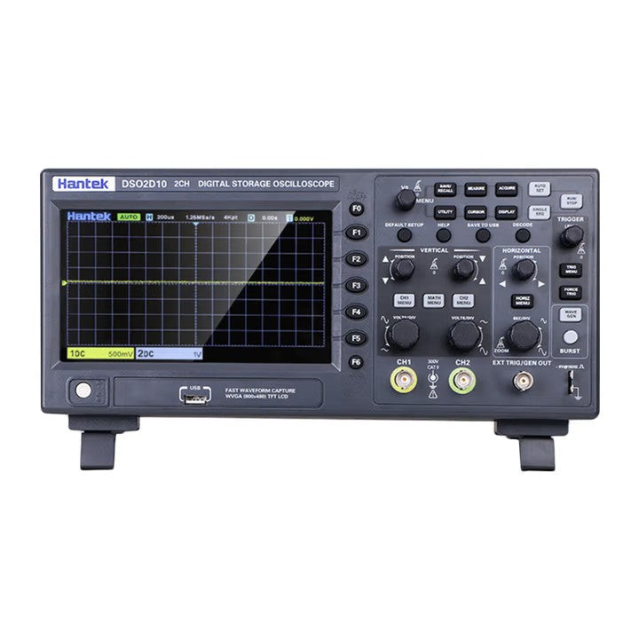 Hantek High Quality Digital Oscilloscope DSO2D10 2 Channels 100mhz Generation Oscilloscope Multimeter Tester for Small-Scale R&D