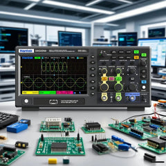Hantek 2-channel oscilloscope+signal source DSO2D50  500MHz bandwidth + 4GSa/s sampling rate Ultra-High-Freq Capture for Aerospace/Medical