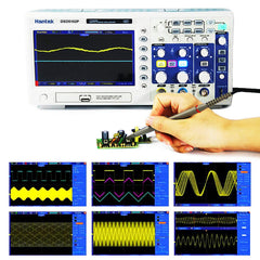 Hantek Digital Storage Oscilloscope DSO5072P DSO5102P DSO5202PUSB PC Osciloscopio 2 Channel  70/100/200MHz Bandwidth 1GSa/s Real Time Sample Rate