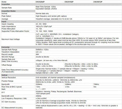 Hantek Digital Storage Oscilloscope DSO5072P DSO5102P DSO5202PUSB PC Osciloscopio 2 Channel  70/100/200MHz Bandwidth 1GSa/s Real Time Sample Rate