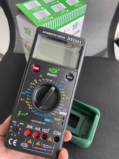 Digital Automotive Multimeter Closing angle 120 ° 360 ° 500~10000RPM 300 ~ 19999 RPM Battery Testing Professional Digital Multimeter