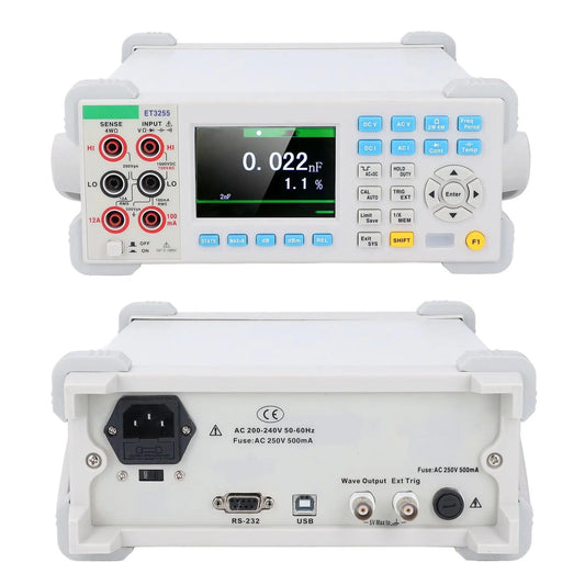 Desktop Digital Multimeter DCV ACV DCI ACI Tester Five and A Half Digits Multiple Math Function ET3255