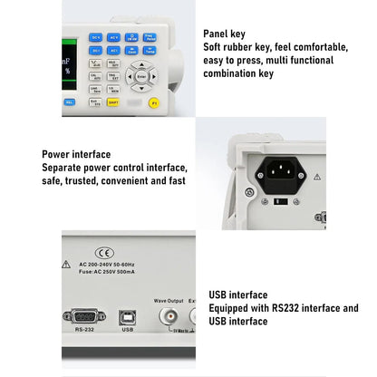 Desktop Digital Multimeter DCV ACV DCI ACI Tester Five and A Half Digits Multiple Math Function ET3255