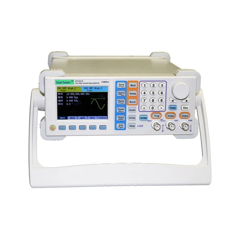 Frequency Generator ET3315 Dual channel function/arbitrary waveform generator Frequency Generator USB Device