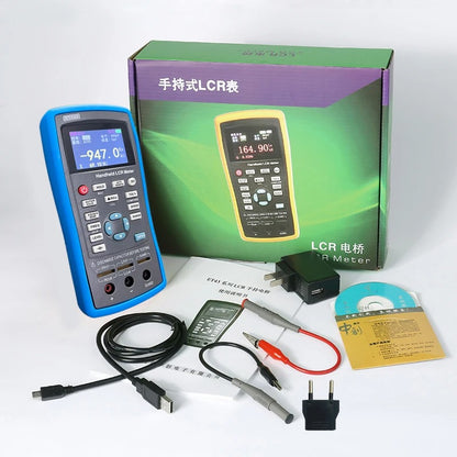ET430 Handheld New Compact LCR Meter LCR measurements Digital Bridge Capacitance Inductance Resistance Tester for Production Lines