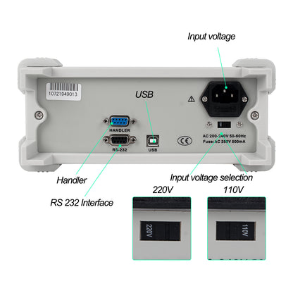 ET4410 Digital LCR Meter 100Hz~100K Benchtop Inductance Capacitance Meter Resisitance Multimeter Tester Reliable Precision