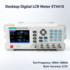 ET4410 Testeur LCR numérique de table 100 Hz ~ 100 K, inductance, capacité, résistance, multimètre, précision fiable 