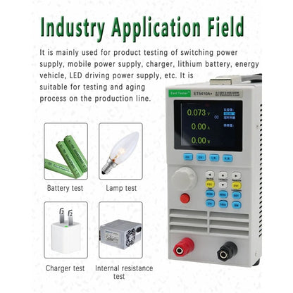 DC Electronic Load Programmable ET5420A+ USB Power Supply 500V40A 400W Digital Load Battery Tester EU & Russia Delivery