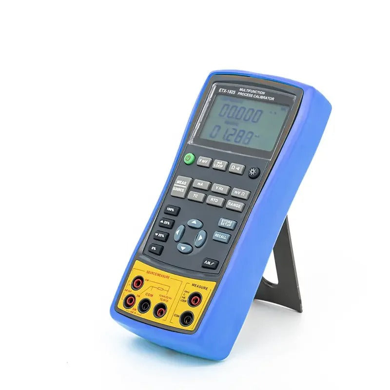 ETX-1825 Multi functional process calibrator with 0.05 Accuracy IP67 strong protection for Transmitters Current Loops, and PL