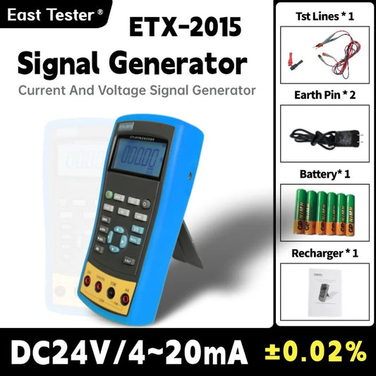 ETX-2015 Current and voltage calibrator DC/AC Handheld calibration instrument High precision, high resolution, high reliability