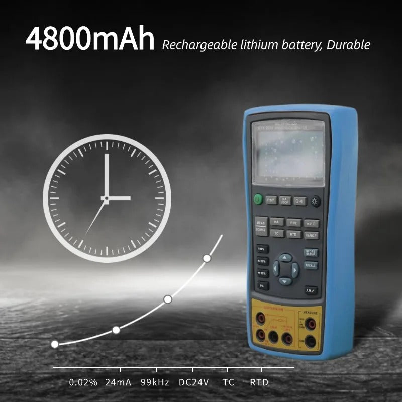 Handheld Multifunctional Process Calibrator ETX-2025 measure and output voltage current resistance thermocouple