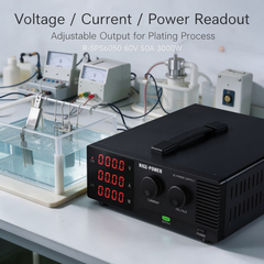 Electroplating Process Evaluation High-Power DC Power Source NICE-POWER R-SPS6050 60V 50A 3000W with Adjustable Output