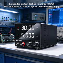 Embedded System Testing with NICE-POWER SPS-F305 30V 5A 150W 4-Digit DC Bench Power Supply
