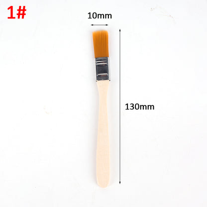 Extra-small No.1 yellow brush × 10-High-quality for car beauty care & Cultural relic restoration