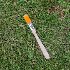 Cepillo amarillo extra pequeño n.° 1 (10 unidades) - Alta calidad para el cuidado de la belleza del automóvil y la restauración de reliquias culturales