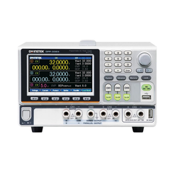 Fuente de alimentación CC GWinstek GPP-3323, programable, lineal, de 3 canales (32 V/3 A, 5 V/5 A), 385 W, pantalla de alta resolución