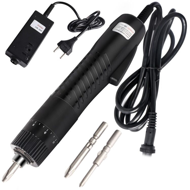 HB-101 Electric Screwdriver, 110V/220V, Adjustable Torque (0.05-1.5N.m), 36W Power Tool for Repair