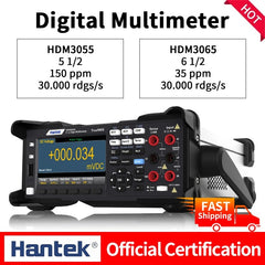 Hantek HDM3065 Digital Multimeter  6 1/2 Digital display 35ppm Statistical graphics mathematical operation PC USB multi-tester