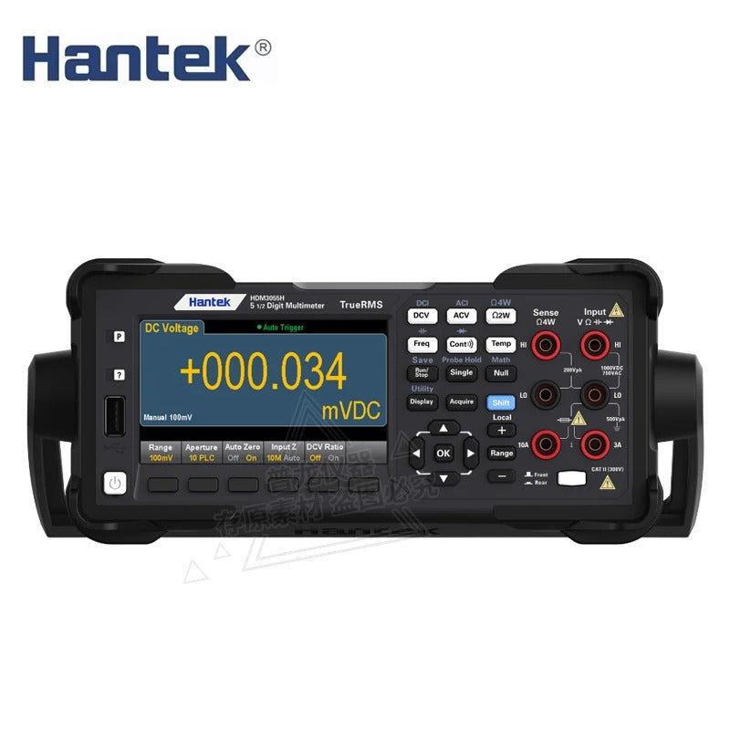 Hantek HDM3065 Digital Multimeter  6 1/2 Digital Multimeter/35ppm/Statistical graphics/mathematical operation/PC USB