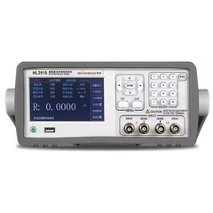 Medidor de resistencia CC baja de 0,1 μΩ a 110 MΩ / de 0,1 μΩ a 20 MΩ. Lectura de 5½ dígitos. Precisión del 0,01 %. Pruebas de cuatro terminales con controlador RS232/RS485. 