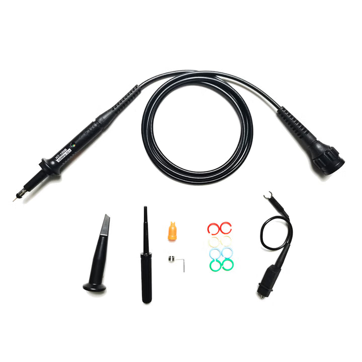 Hantek HT100B HT200B HT300B HT500B,1 pcs Conventional Probe System bandwidth 100MHz 200MHz 300MHz 500MHz Contracted attachment hook
