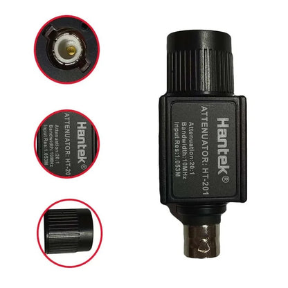 Hantek Attenuator HT201 20:1  10MHz Bandwidth Oscilloscope Accessories B2RB Passive 300V Oscilloscope 1008C For Pico