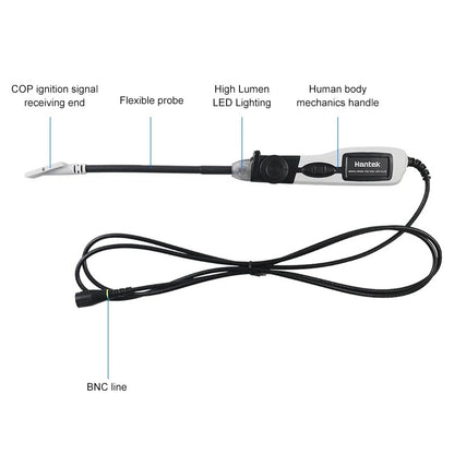 Hantek HT20COP HT25COP Automotive Engine Independent Ignition Waveform Probe Coil on Plug Signal Probe