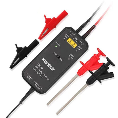 Hantek HT8050 High Voltage Differential Probe Isolation Probe 50MHZ Bandwidth LED Indicator Accessory Tools  US Plug 100-240V