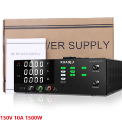 KUAIQU SPS15010S 150V 10A 1500W Adjustable DC Power Supply for Battery & Automotive Electronics