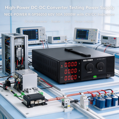 High-Power DC-DC Converter Testing Power Supply NICE-POWER R-SPS6050 60V 50A 3000W with CV/CC Indicators