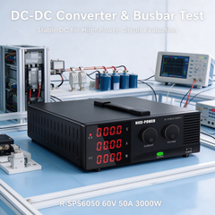 High-Power DC-DC Converter Testing Power Supply NICE-POWER R-SPS6050 60V 50A 3000W with CV/CC Indicators