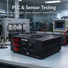 Industrial Control System Development with R-SPS6030 30A 60V Adjustable Regulated DC Source