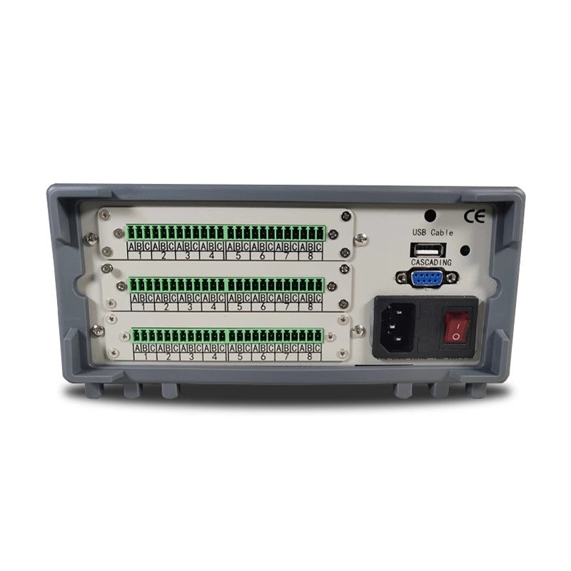Multi-channel Temperature Tester 8-channel 10-channel Temperature Rise Recorder 4.3-inch TFT color screen USB interface