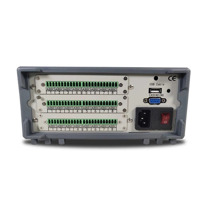 Multi-channel Temperature Tester 8-channel 10-channel Temperature Rise Recorder 4.3-inch TFT color screen USB interface