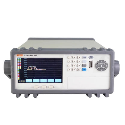 Multi-channel Temperature Tester 8-channel 10-channel Temperature Rise Recorder 4.3-inch TFT color screen USB interface