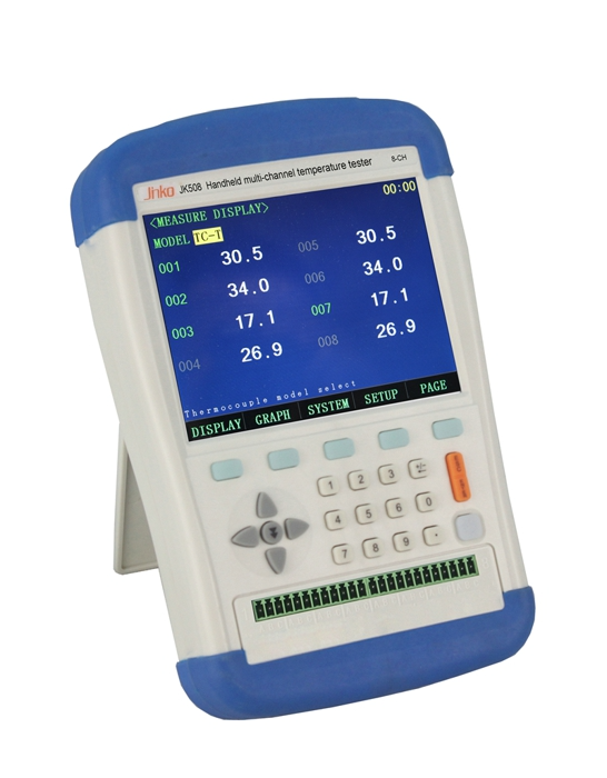 Multi-channel Temperature Tester -200° C~1300° C 8 Channels 16 Channels 24 Channels Handheld Temperature Logger U disk Storage
