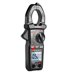 Multímetro de pinza KUAIQU KM216A KM216B True-RMS, rango de medición 600 V 600 A, corriente CA/CC, frecuencia, tipo pinza 