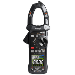 Pince ampèremétrique KUAIQU KM216C True-RMS : courant alternatif/continu 1200 A, courant continu 1000 V, courant alternatif 750 V, test de tension NCV, mesure MAX/MIN 