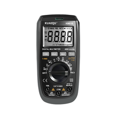 Multímetro KUAIQU KM61B KM61C 600V 10A 40MΩ / 60MΩ Retención de datos True-RMS Rango de temperatura de medición máximo/mínimo -20°C~1000°C