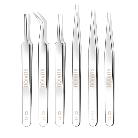 KQ-15 High Precision Tweezers - Eagle Beak Tip for Narrow Spaces & ICs