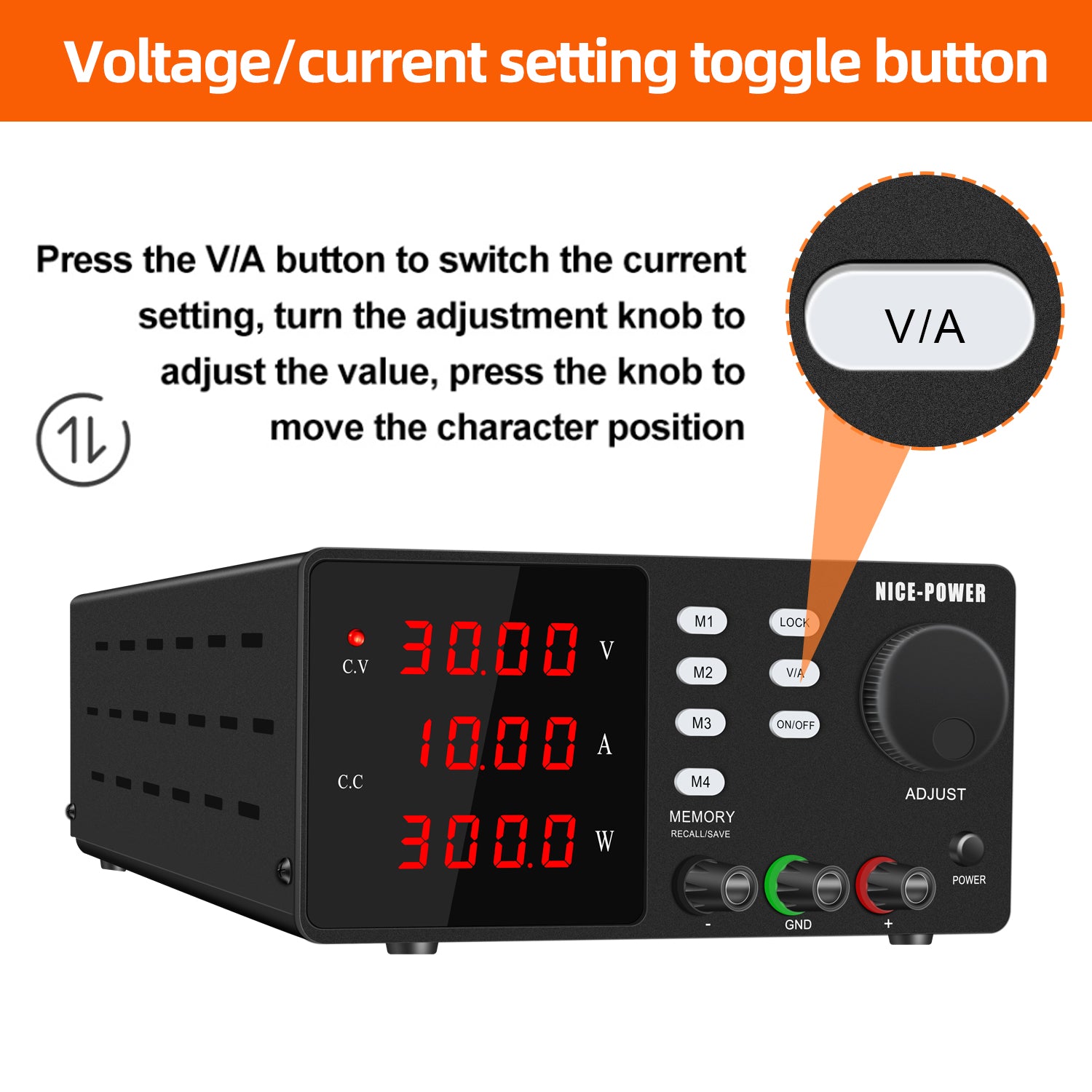 KUAIQU 200V 300V Industrial High-Voltage Regulated DC Power Supply