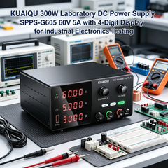 KUAIQU 300W Laboratory DC Power Supply SPPS-G605 60V 5A with 4-Digit Display for Industrial Electronics Testing